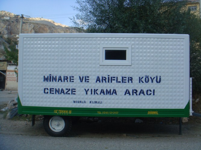 Cenaze Yıkama Aracı